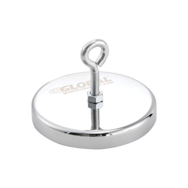 Dailymag Magnetic Tech - Ningbo Global Industrial Ceramic Hang-It Magnet w/ Attached Eyebolt 95 Lbs. Pull 6/Pack 320759 - main